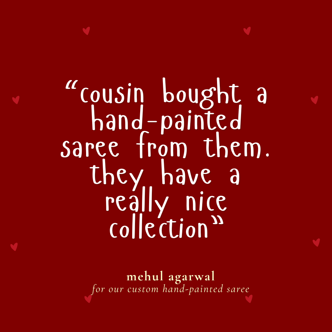 hand painted saree in pure organza silk by noor by hansa in white colour paired with a pure cotton blouse piece & scallop cutwork customer review