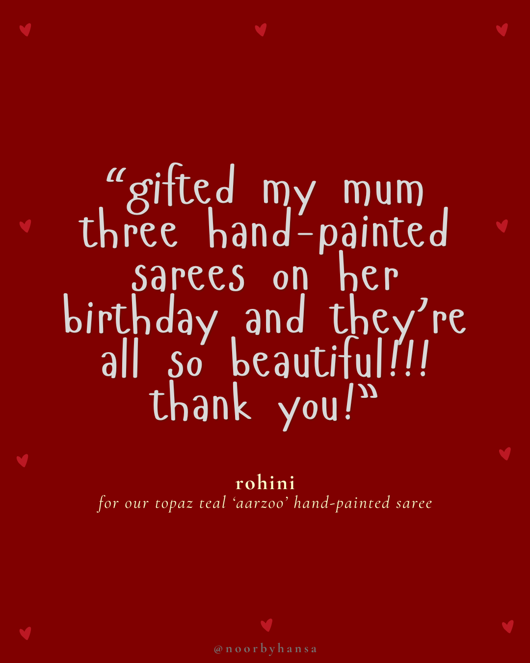 hand painted saree in pure organza silk by noor by hansa in teal colour paired with a pure cotton blouse piece, shells on the pallu