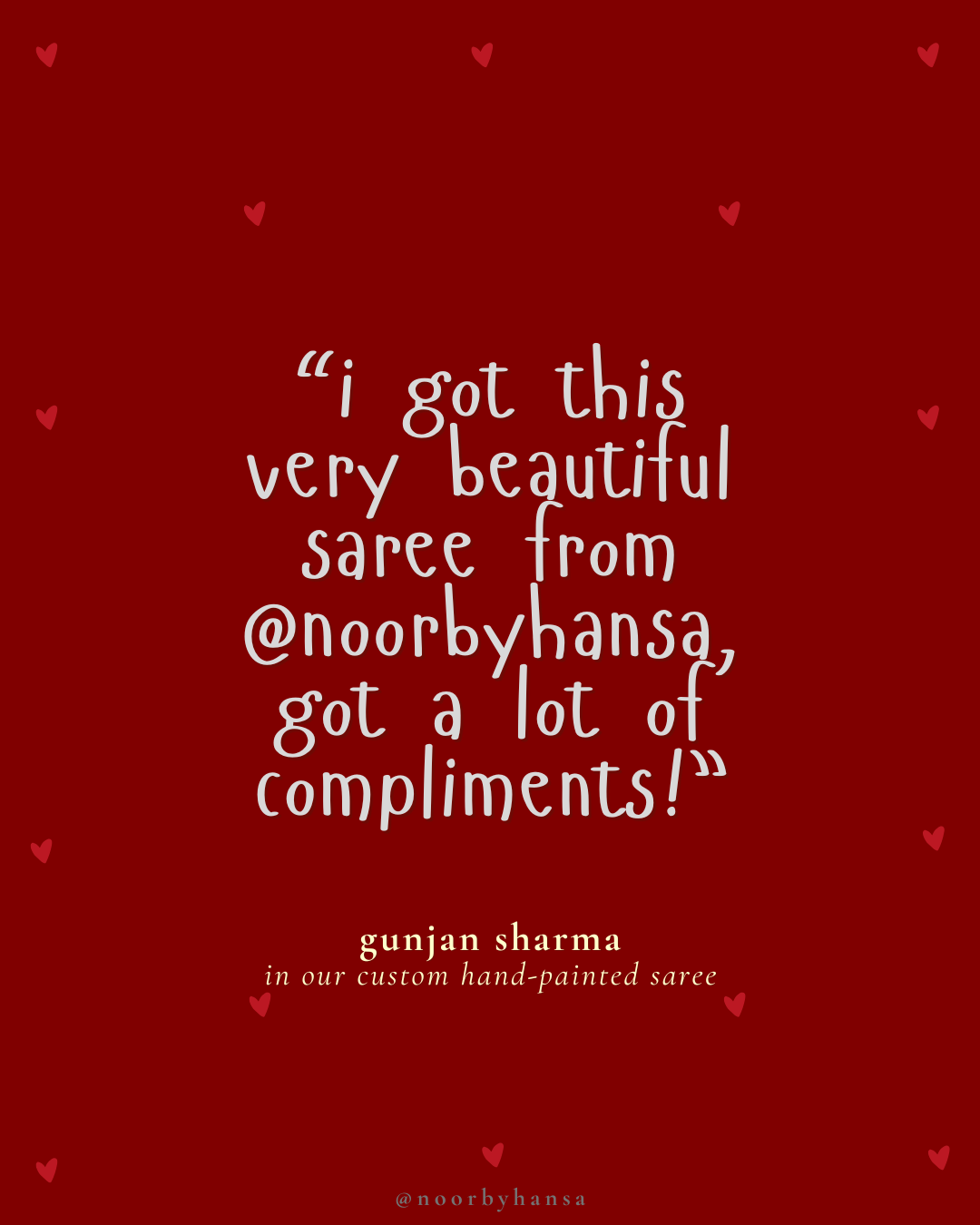 hand painted saree in pure organza silk by noor by hansa in yellow colour paired with a pure cotton blouse piece