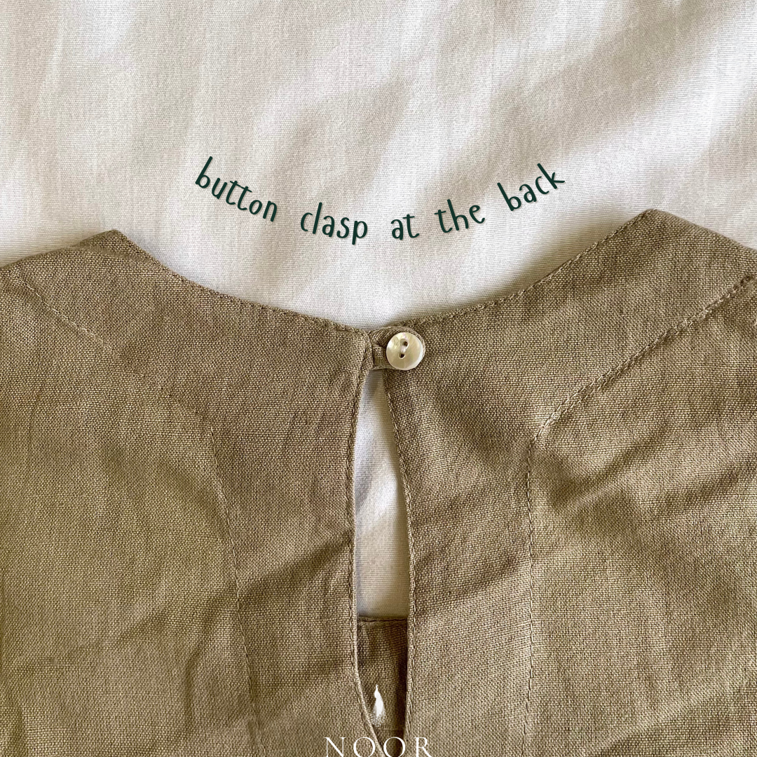 grey cotton linen noor by hansa kurta co-ord set, crafted from a luxe linen-cotton blend that feels as good as it looks. available in five vibrant colours, this playful set is perfect for office wear or a day full of running errands