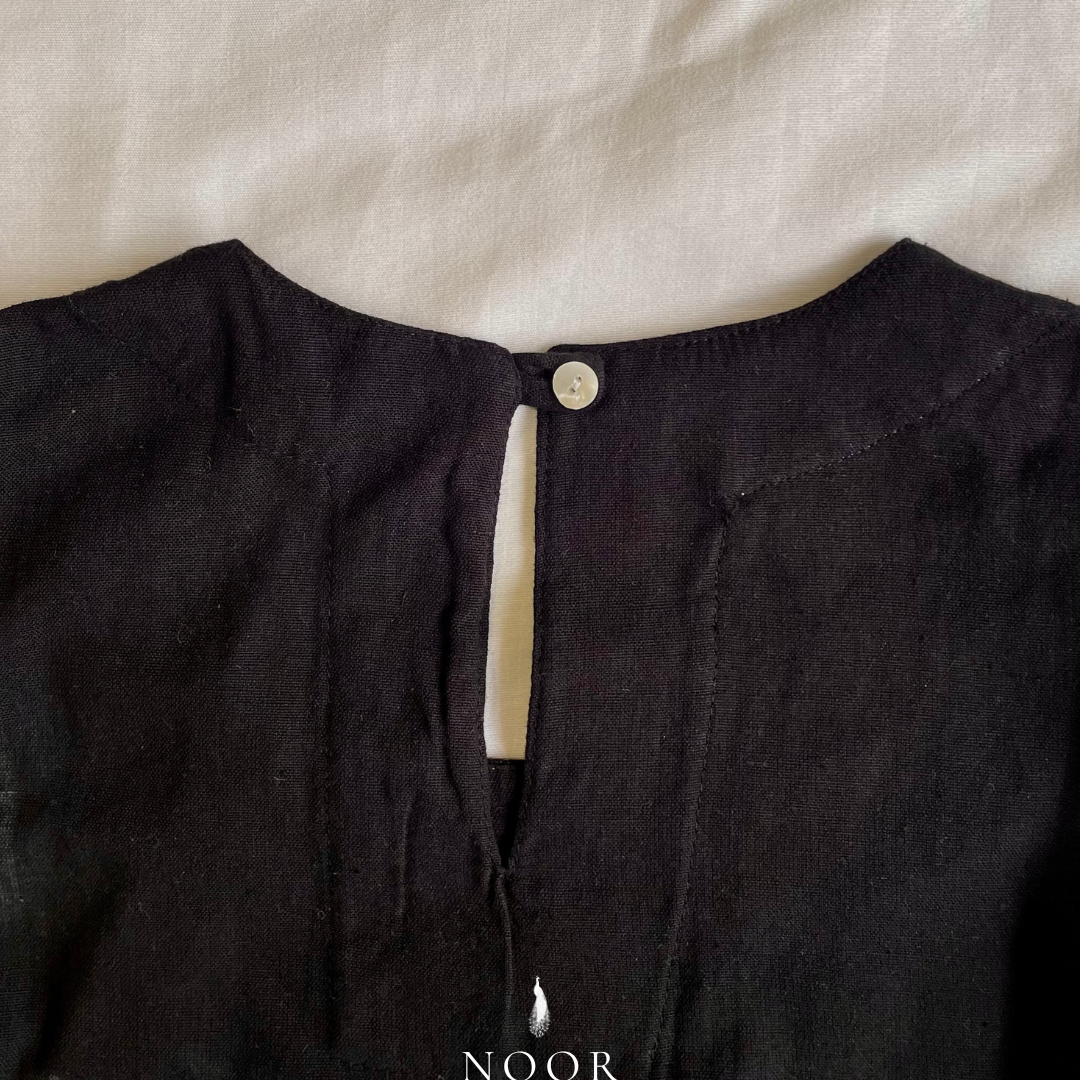 linen sleeveless kurtas brown ecru rose pink black white noor by hansa crafted from a luxe linen-cotton blend that feels as good as it looks. available in five vibrant colours, these would become your wardrobe staples