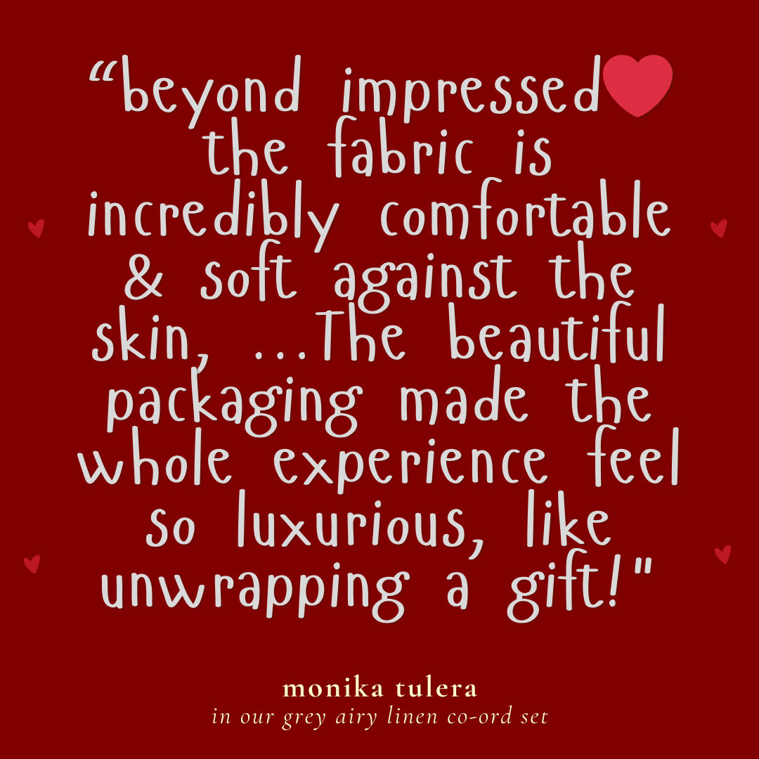 grey cotton linen noor by hansa kurta co-ord set, crafted from a luxe linen-cotton blend that feels as good as it looks. available in five vibrant colours, this playful set is perfect for office wear or a day full of running errands