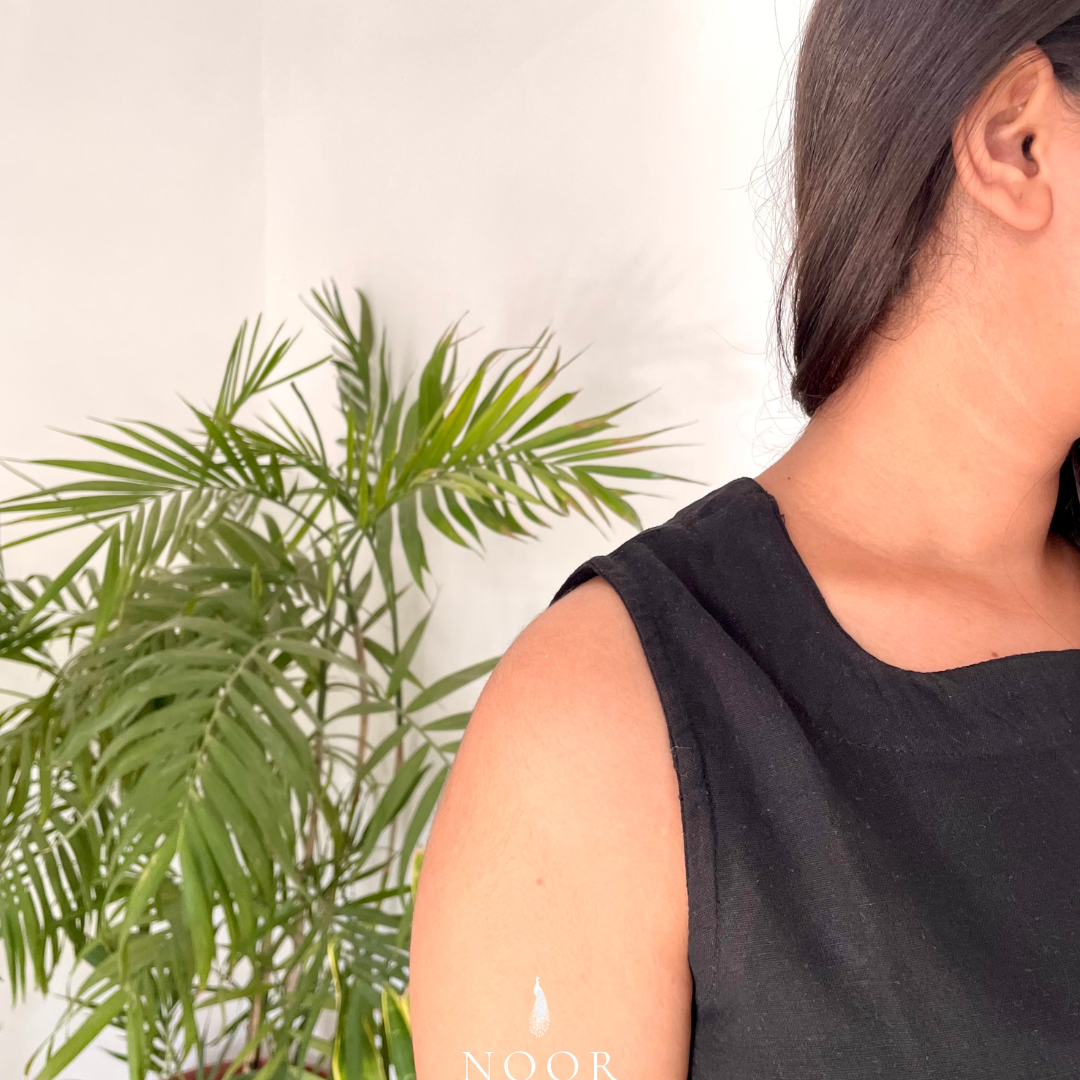 black cotton linen noor by hansa kurta co-ord set, crafted from a luxe linen-cotton blend that feels as good as it looks. available in five vibrant colours, this playful set is perfect for office wear or a day full of running errands