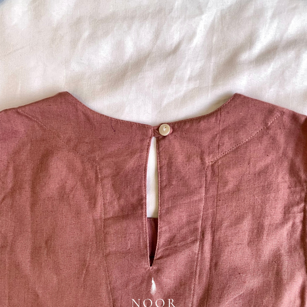 linen sleeveless kurtas brown ecru rose pink black white noor by hansa crafted from a luxe linen-cotton blend that feels as good as it looks. available in five vibrant colours, these would become your wardrobe staples