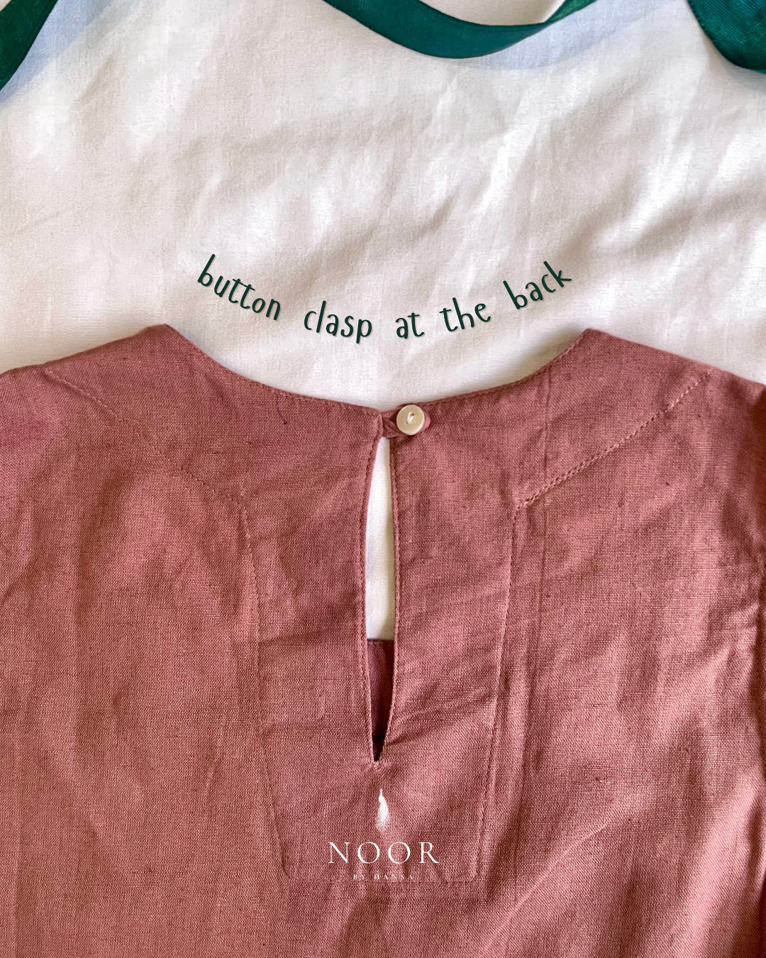 rose cotton linen noor by hansa kurta co-ord set, crafted from a luxe linen-cotton blend that feels as good as it looks. available in five vibrant colours, this playful set is perfect for office wear or a day full of running errands