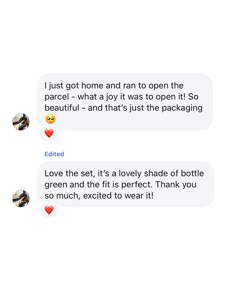 forest green v-neck cotton co-ord set