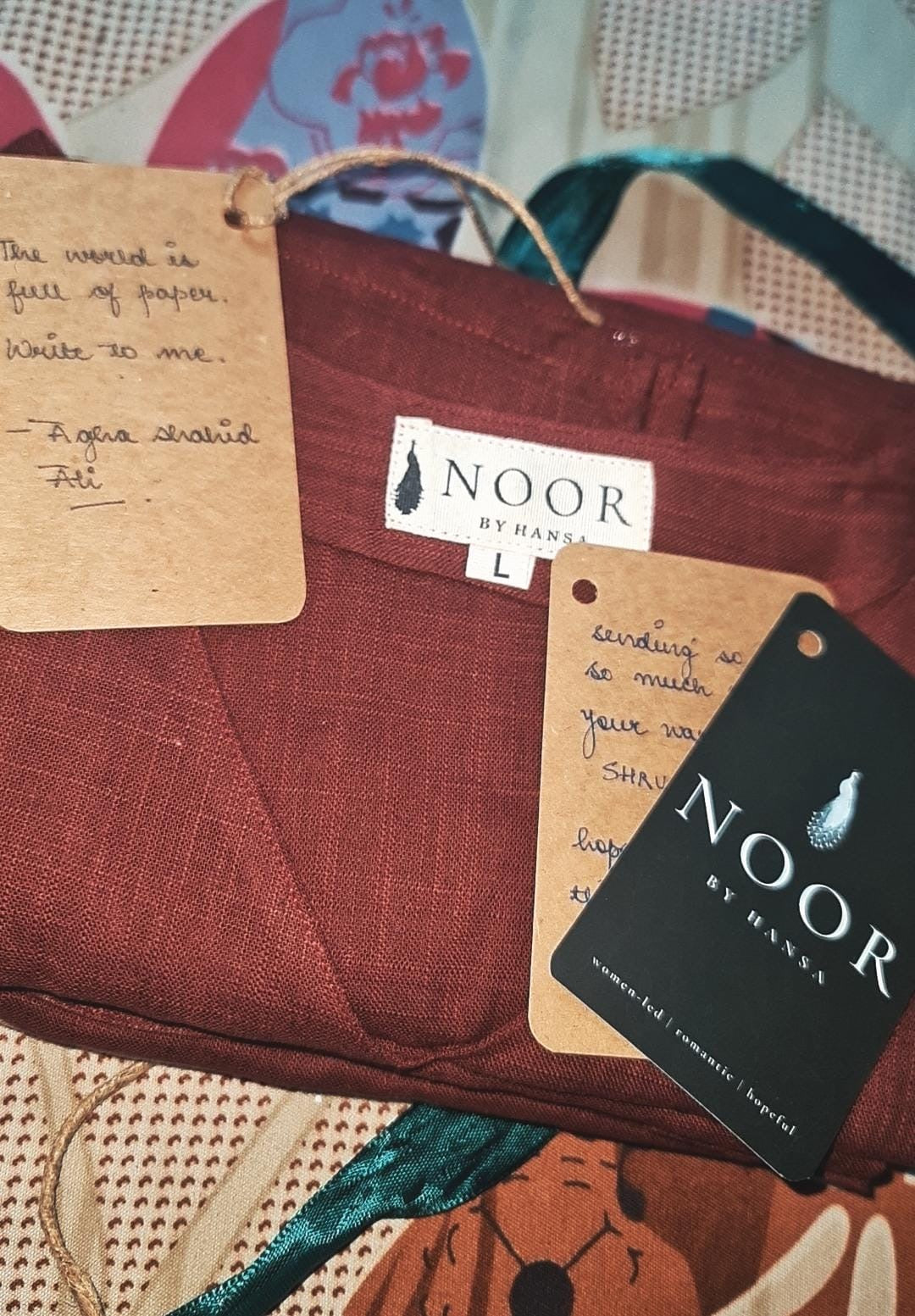 cotton wine noor by hansa v-neck co-ord set that’s as comfy as your favourite loungewear but sharp enough for the office! hand-made from an ultra-soft cotton blend, it stays vibrant wash after wash with zero colour bleeding. perfect for those days when you want to feel cozy and look effortlessly chic! customer review