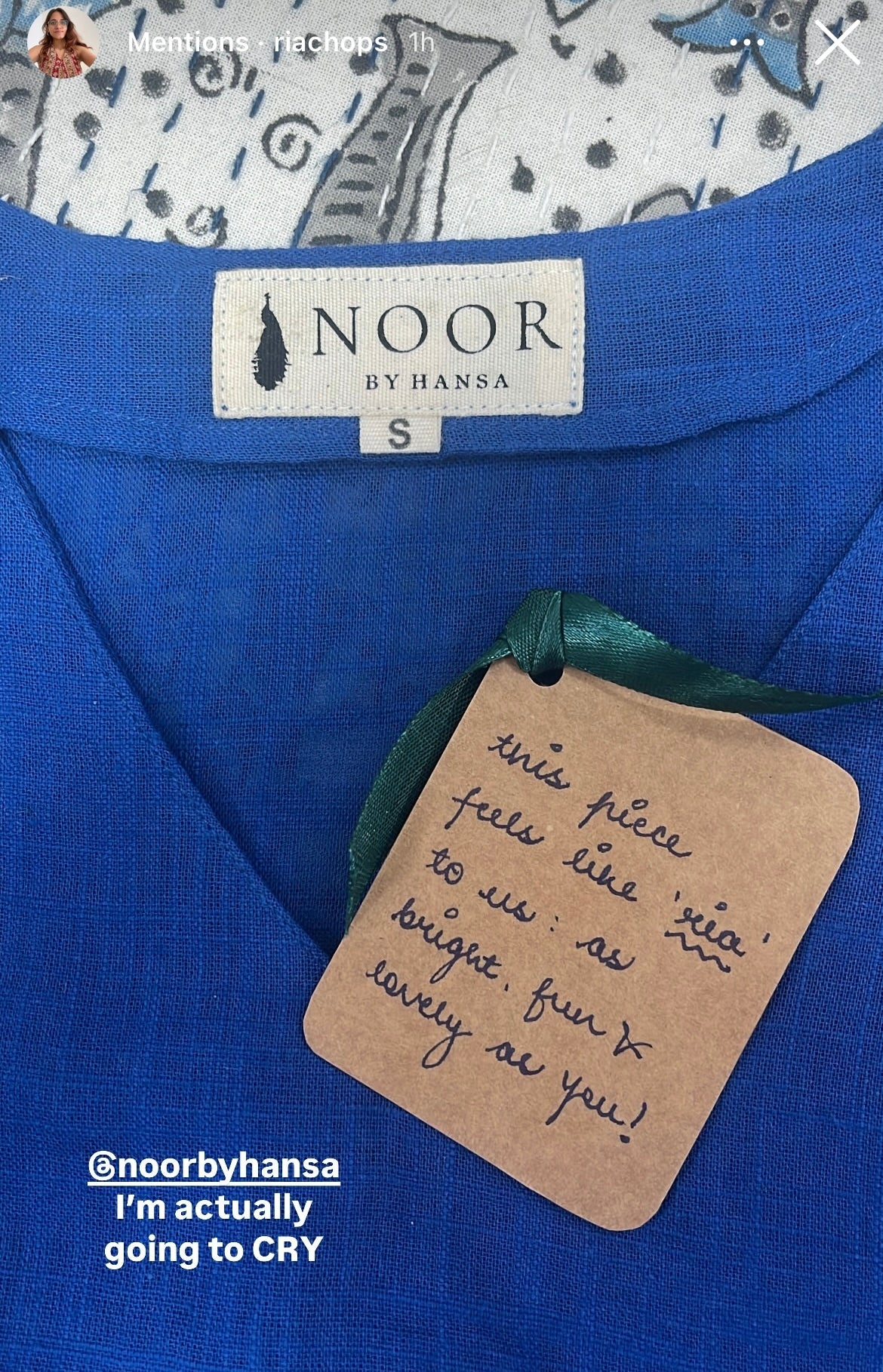 blue cotton noor by hansa v-neck co-ord set that’s as comfy as your favourite loungewear but sharp enough for the office! hand-made from an ultra-soft cotton blend, it stays vibrant wash after wash with zero colour bleeding. perfect for those days when you want to feel cozy and look effortlessly chic! ria chopra review 